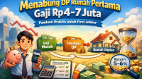 Strategi menabung DP rumah pertama dengan sistem rekening terpisah dan investasi reksa dana pasar uang