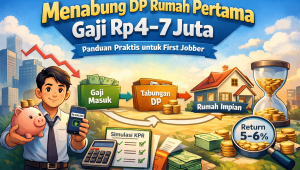 Strategi menabung DP rumah pertama dengan sistem rekening terpisah dan investasi reksa dana pasar uang