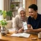 Pasangan muda di Indonesia sedang mengatur keuangan rumah tangga untuk mencapai keamanan finansial jangka panjang